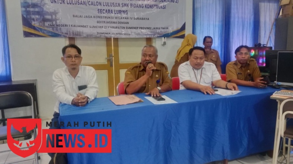 Uji Sertifikasi DPIB SMKN 1 Kalianget Sukses Digelar, 25 Siswa Ikuti Sertifikasi Juru Gambar Konstruksi