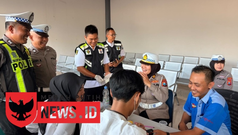 Cegah Risiko Kecelakaan, Satlantas Polresta Sumenep Inspeksi Angkutan Umum, Orang dan Barang